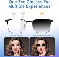 VOGUEEX UF-10 Photochromic AI Glasses